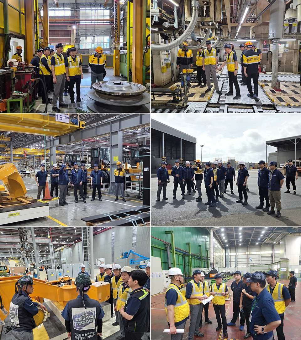 On August 10, HD Hyundai’s construction equipment division conducted a "Special Inspection for the Prevention of Serious Workplace Accidents" across eight campuses nationwide, including Ulsan, Incheon, Gunsan, Yongin, Ansan, Eumseong, and Boryeong.