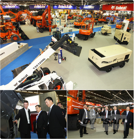 세계 3대 건설기계전시회인 ‘INTERMAT2009’에 51개 모델 출품