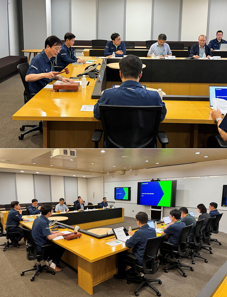 HD Construction Equipment held the 2026 Second-Half Safety and Health Management Committee meeting on July 14, led by President Moon Jae-young.