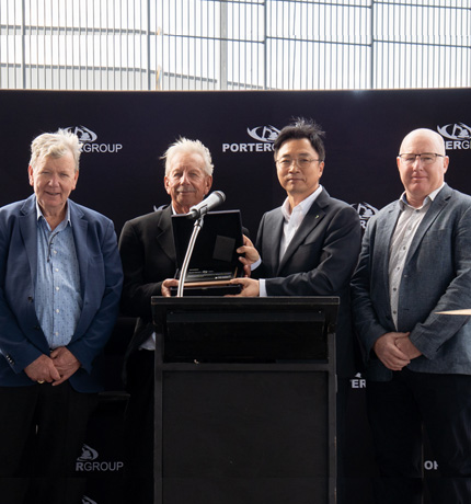 HD Construction Equipment Attends Opening Ceremony of New Headquarters for Australian Dealer Porter 