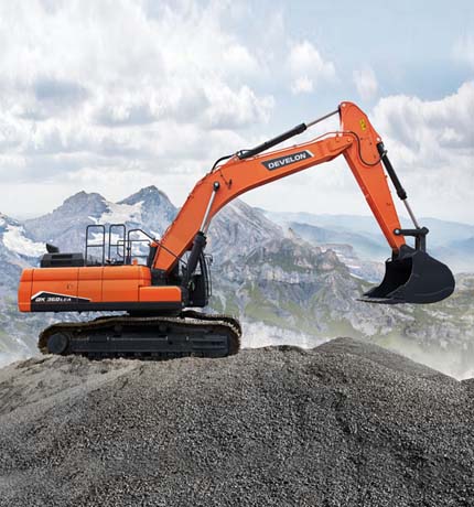 36-ton large excavator for an order received by HD Hyundai Infracore in Ethiopia